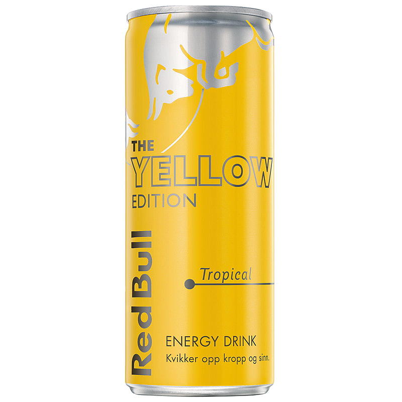 Red bull Red bull 250 ml Energi yellow