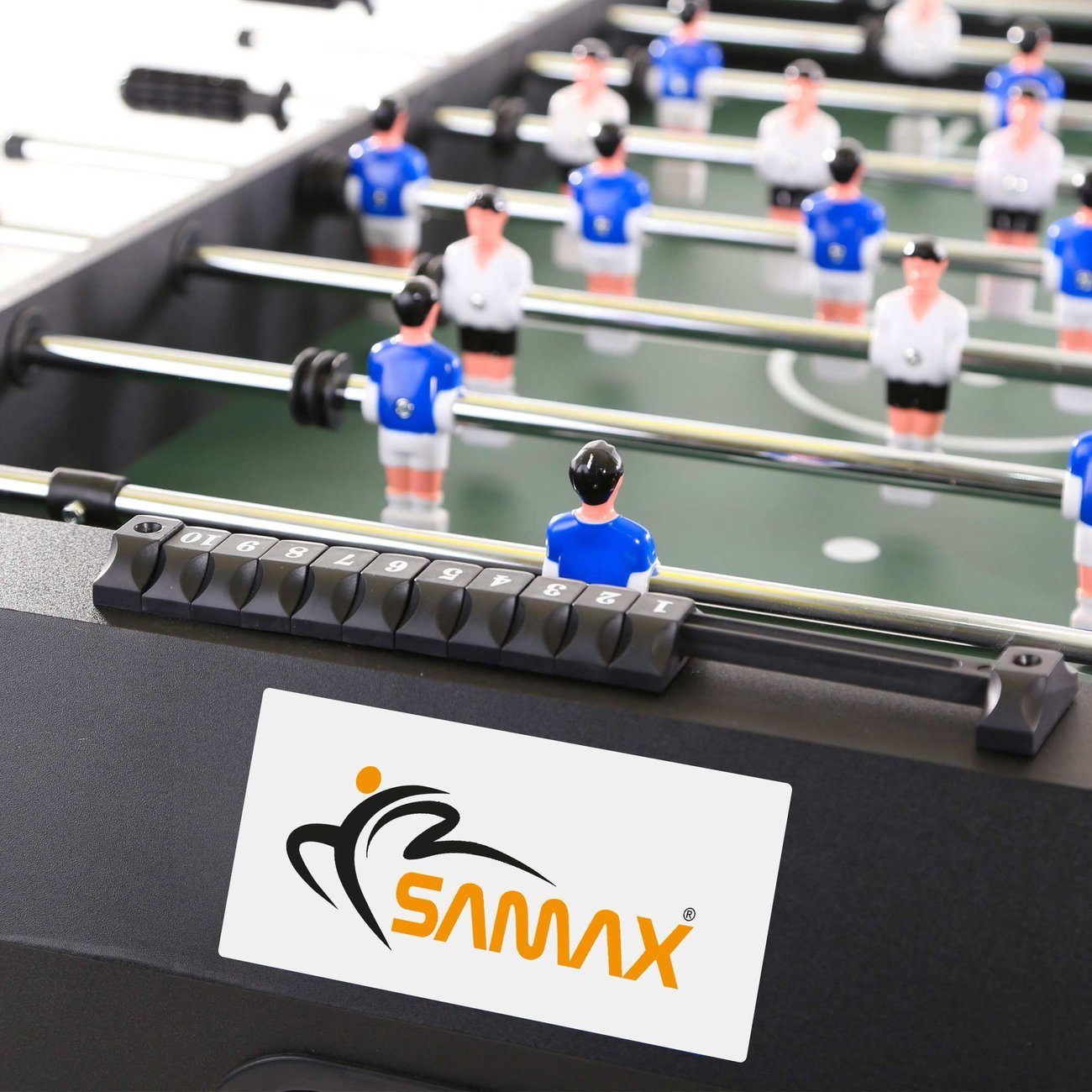 SAMAX Kickertisch Kickertisch / Tischfußball - klappbar