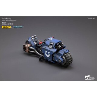 Warhammer 40k Fahrzeug 1/18 Ultramarines Outrider Bike 22 cm