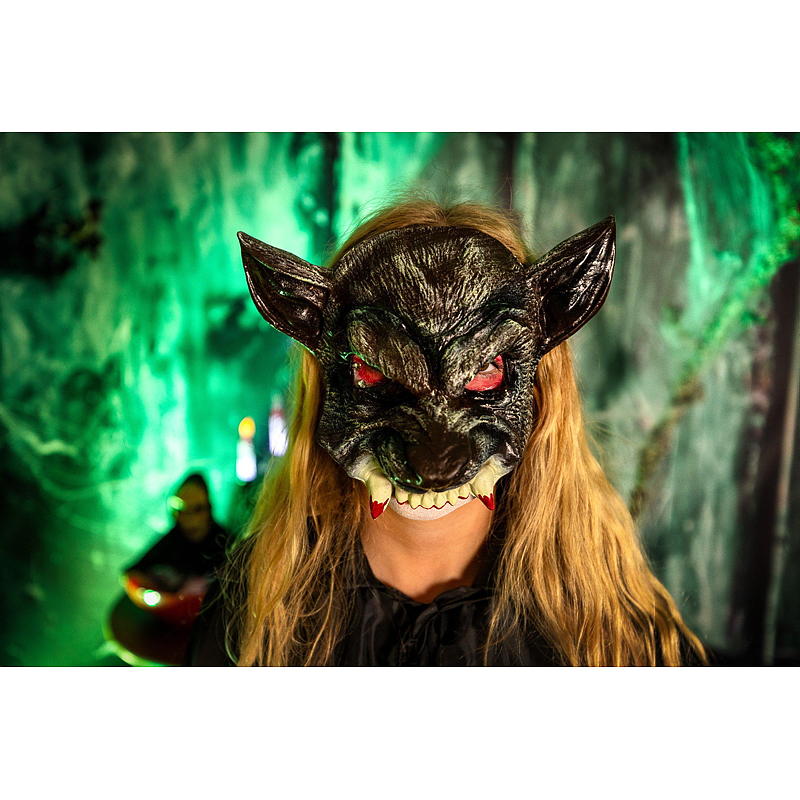 Aå Halloweendrakt one size kappe sort