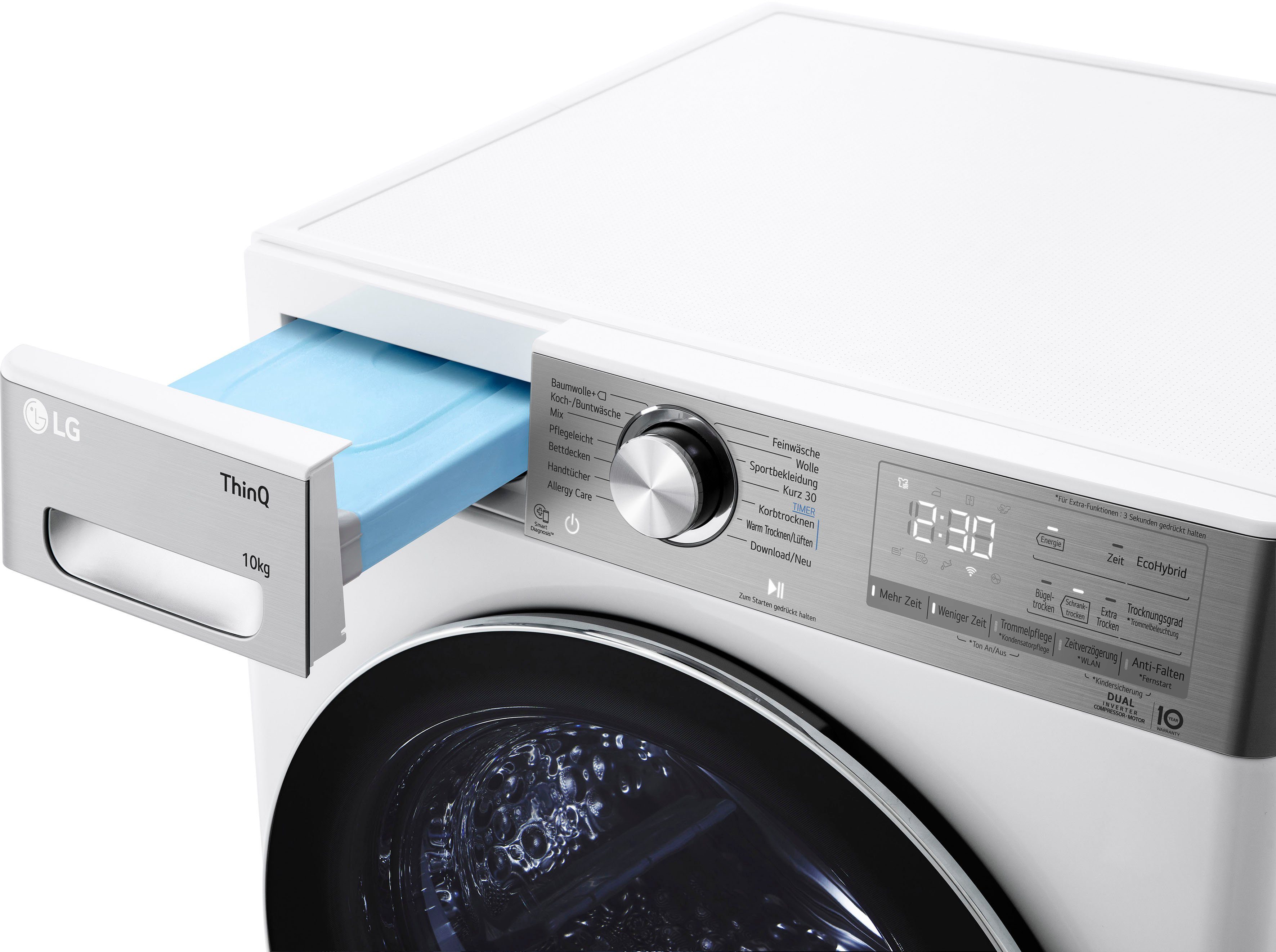 LG Wärmepumpentrockner Vivace V9A2XT, 10 kg
