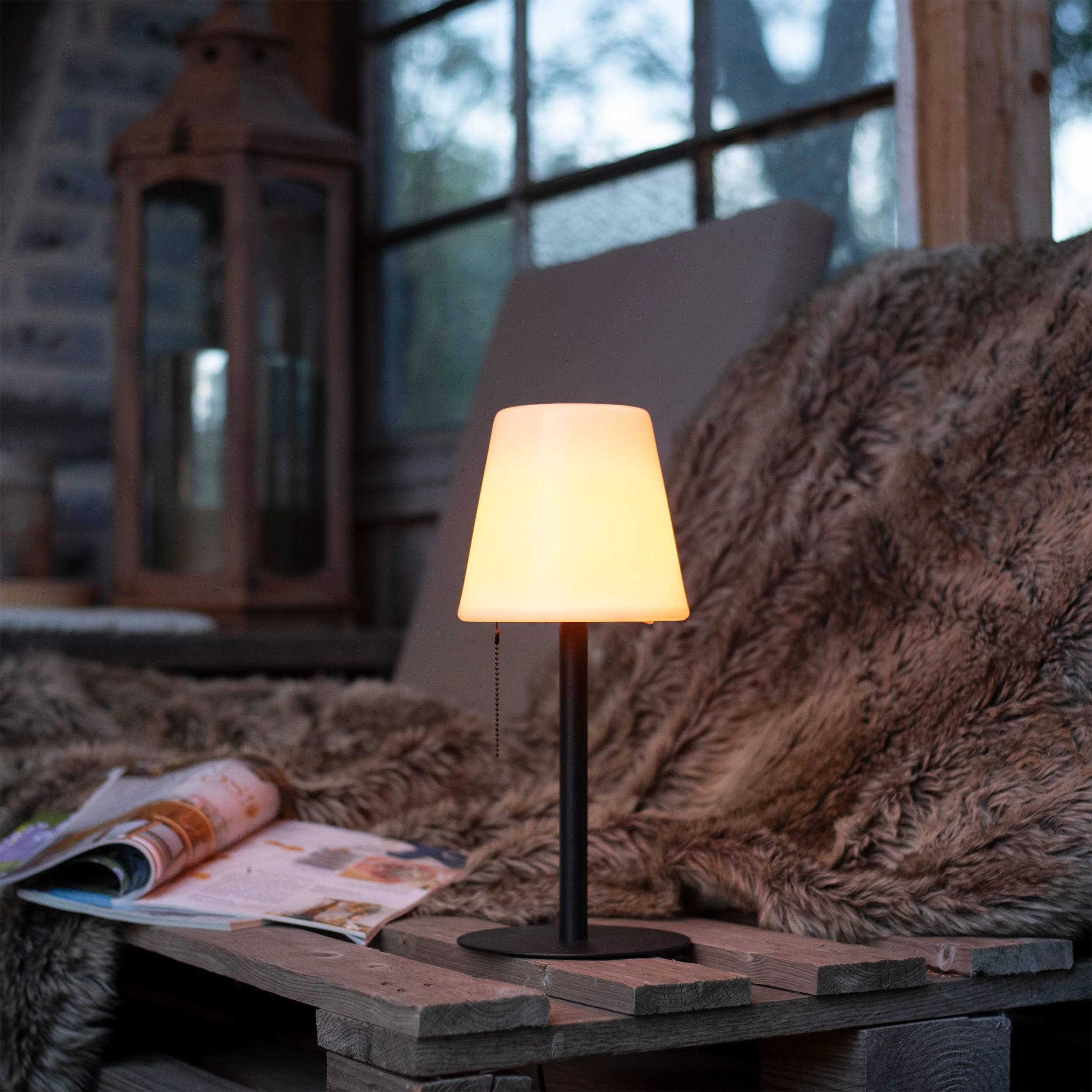 JUST LIGHT.LED-Akku-Tischleuchte 1 flg