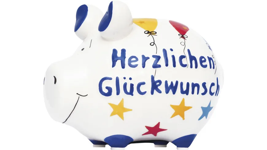 KCG Sparschwein Herzlichen Glückwunsch