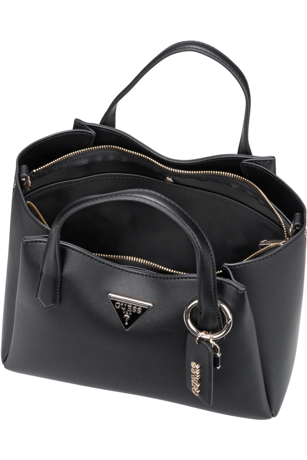 Guess  Handtasche - Schwarz - Unifarben