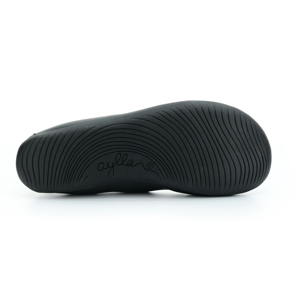 Aylla Shoes Einfach schwarz Barfuß-Ballerinas