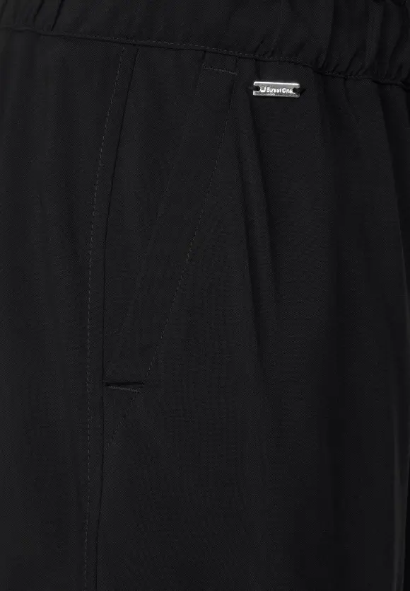 Street One Loose Fit Paperbag Shorts