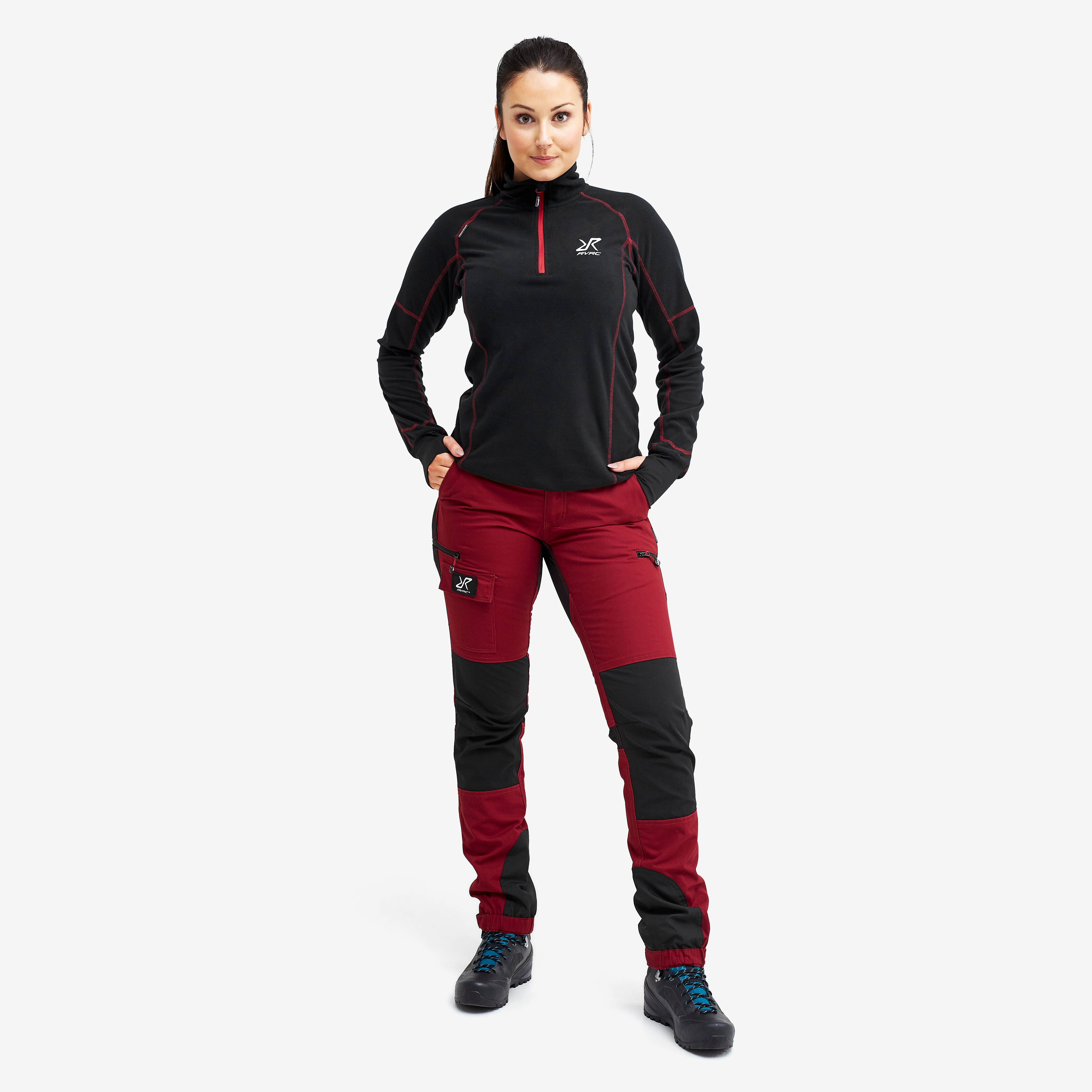 Nordwand Pants Femme Wine Red