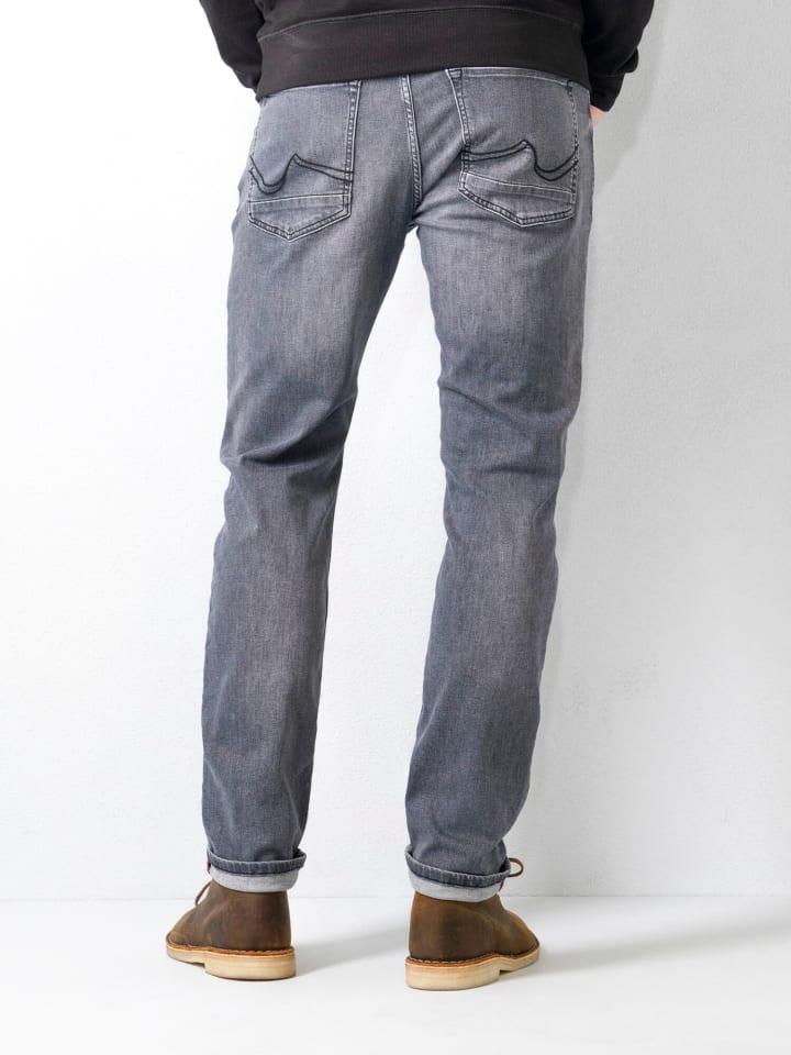 Petrol Industries Regular Tapered Fit Jeans Russel in Grau günstig kaufen