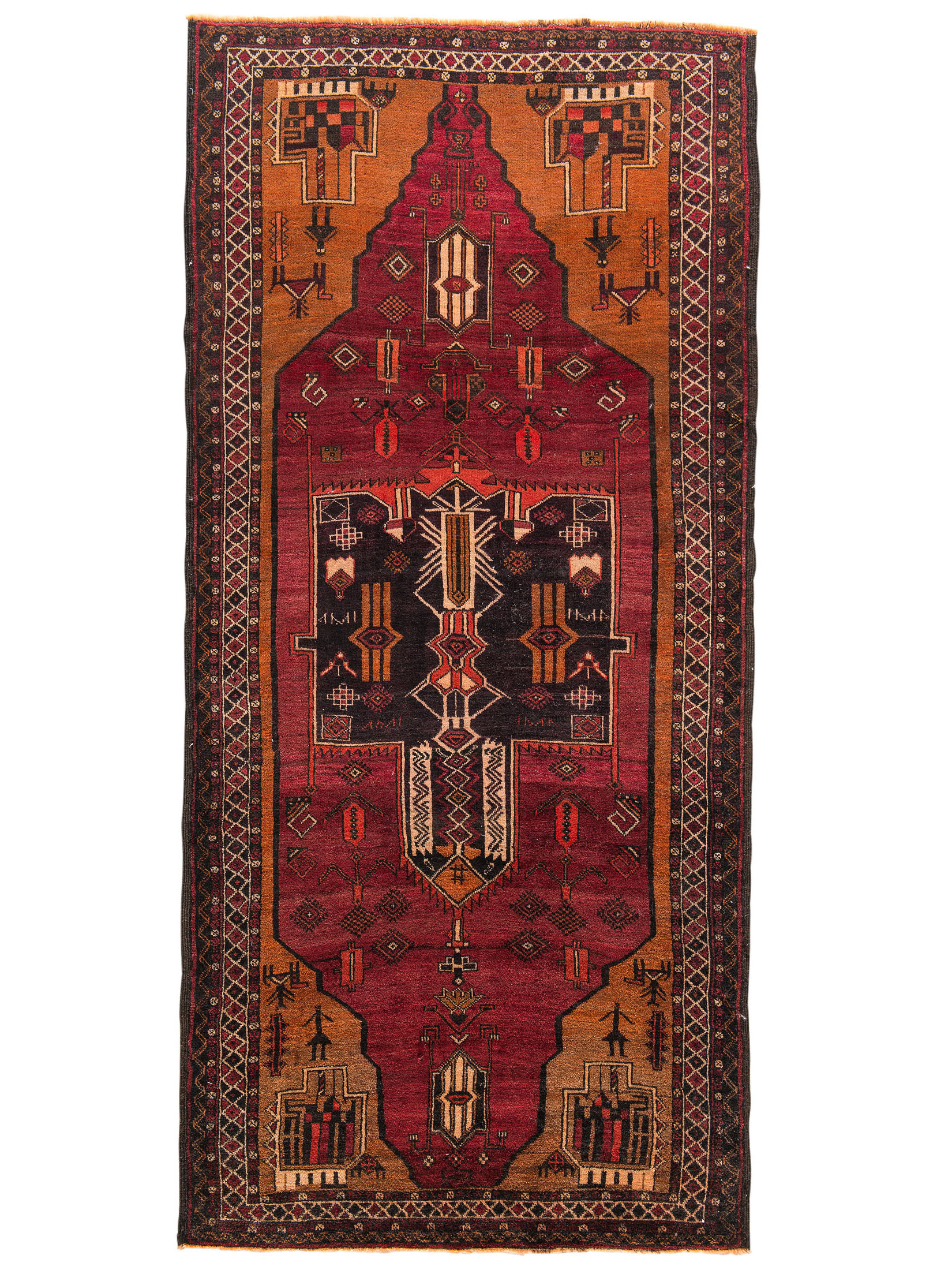Belutsch ca. 120 x 250 cm, Unikat / Einzelstück