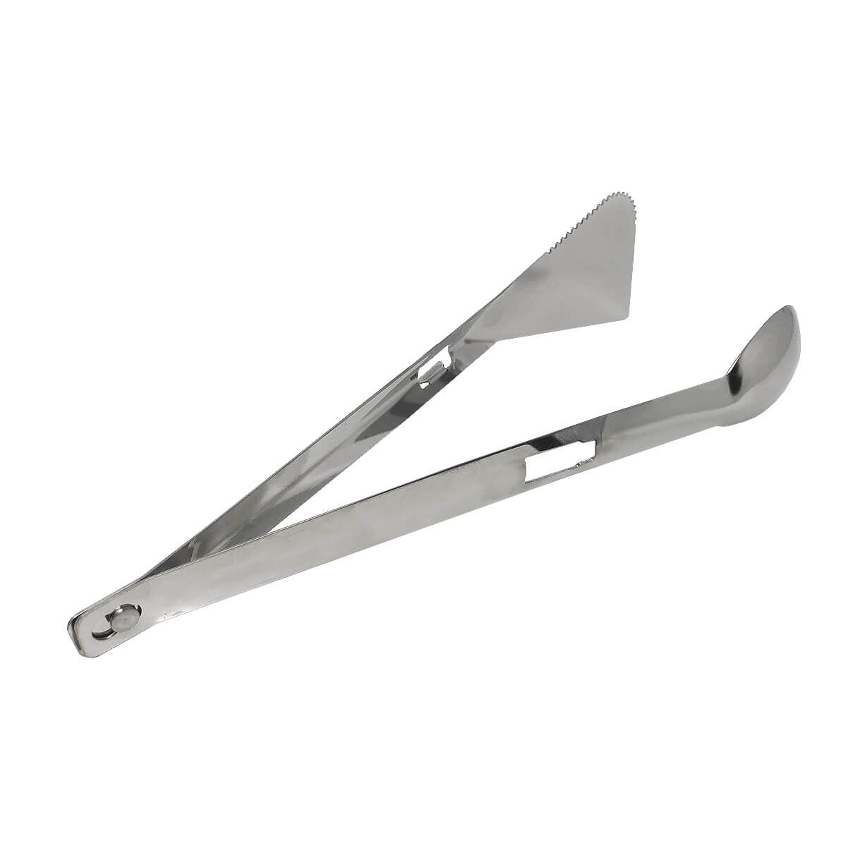Edelstahl Grillzange