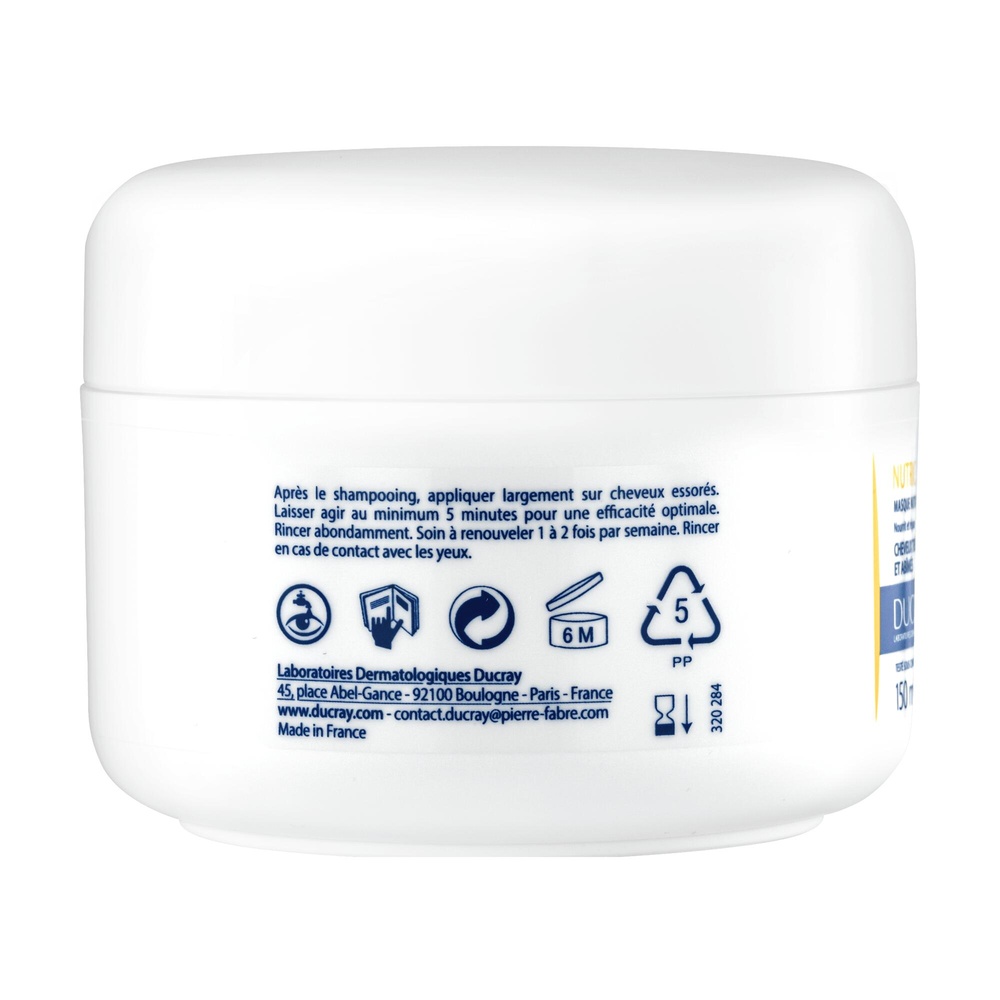 Ducray Nutricerat Masque nutritif 150 ml Masque nutritif