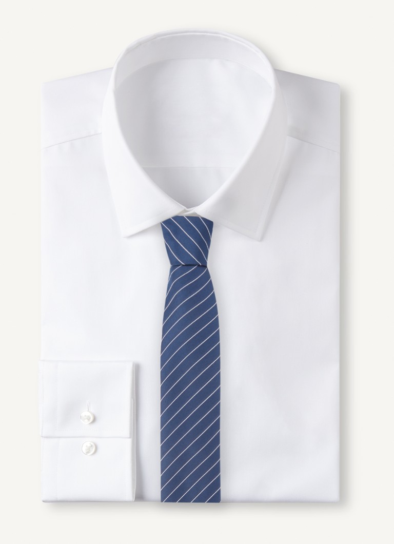 HUGO BOSS Tie with stripe print