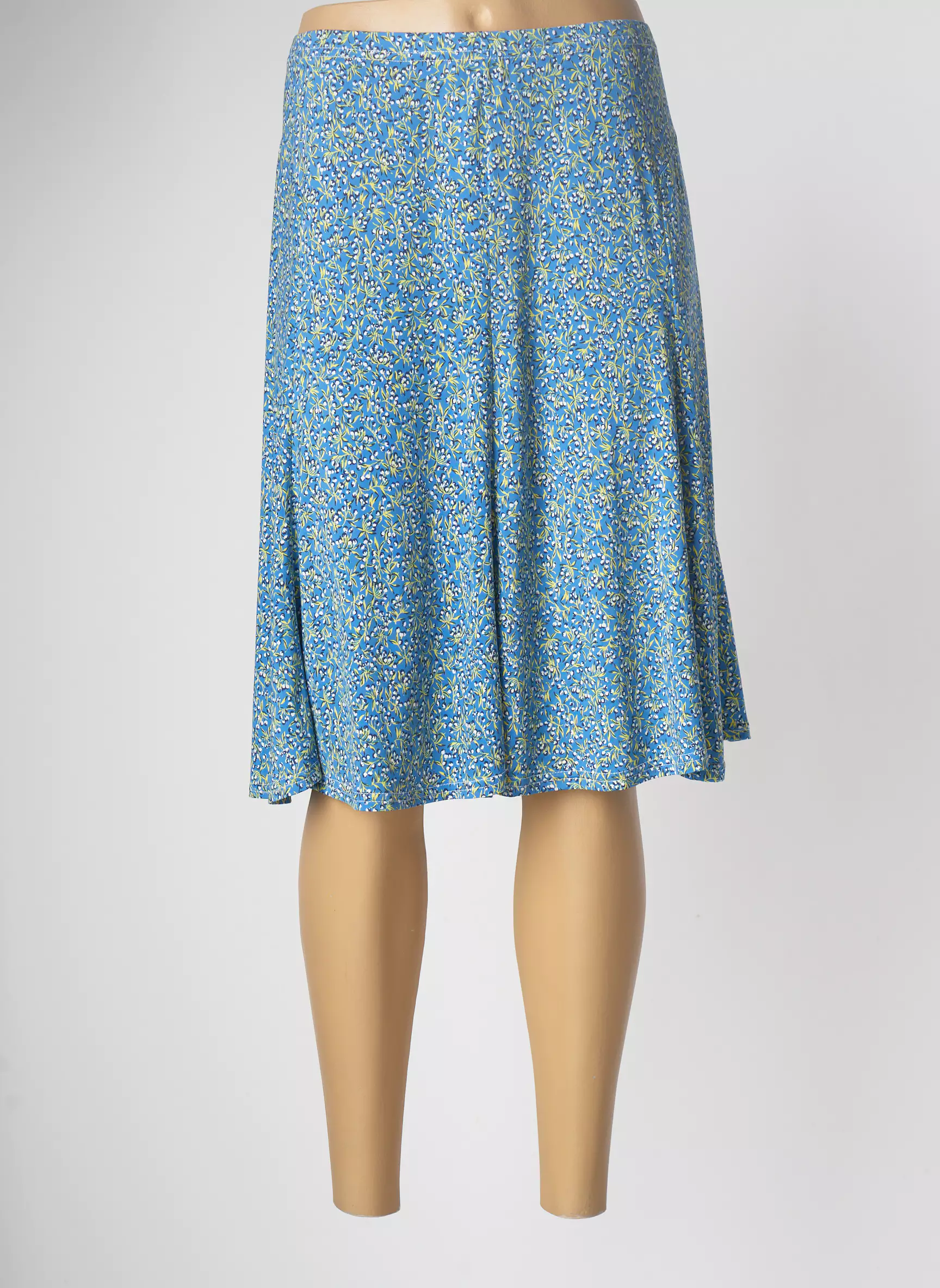 Renatto Bene Jupes Mi Longues Femme couleur bleu