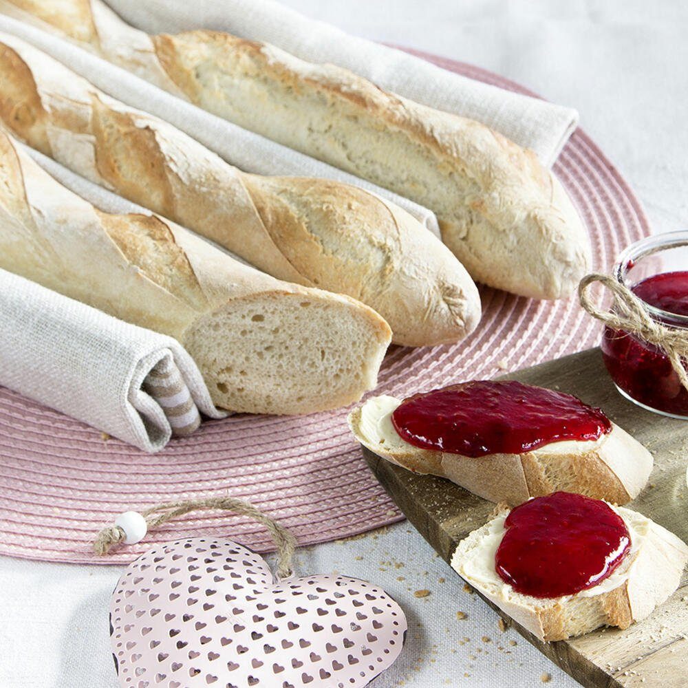 STÄDTER Baguetteblech We Love Baking Baguette, Metall