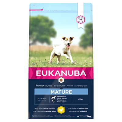 Eukanuba Mature Dog Small Breed Huhn