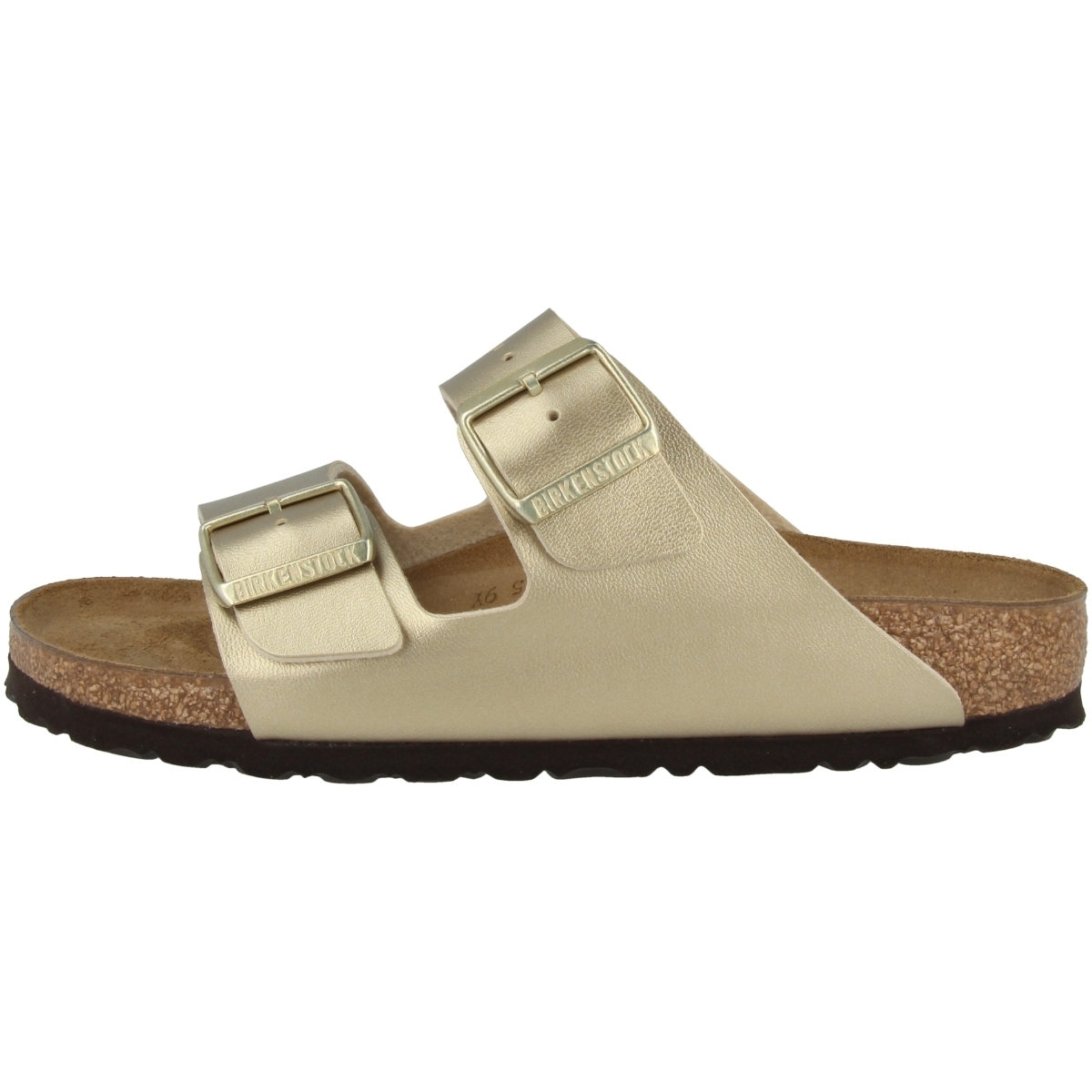 Birkenstock Arizona Birko-Flor schmal Sandale gold