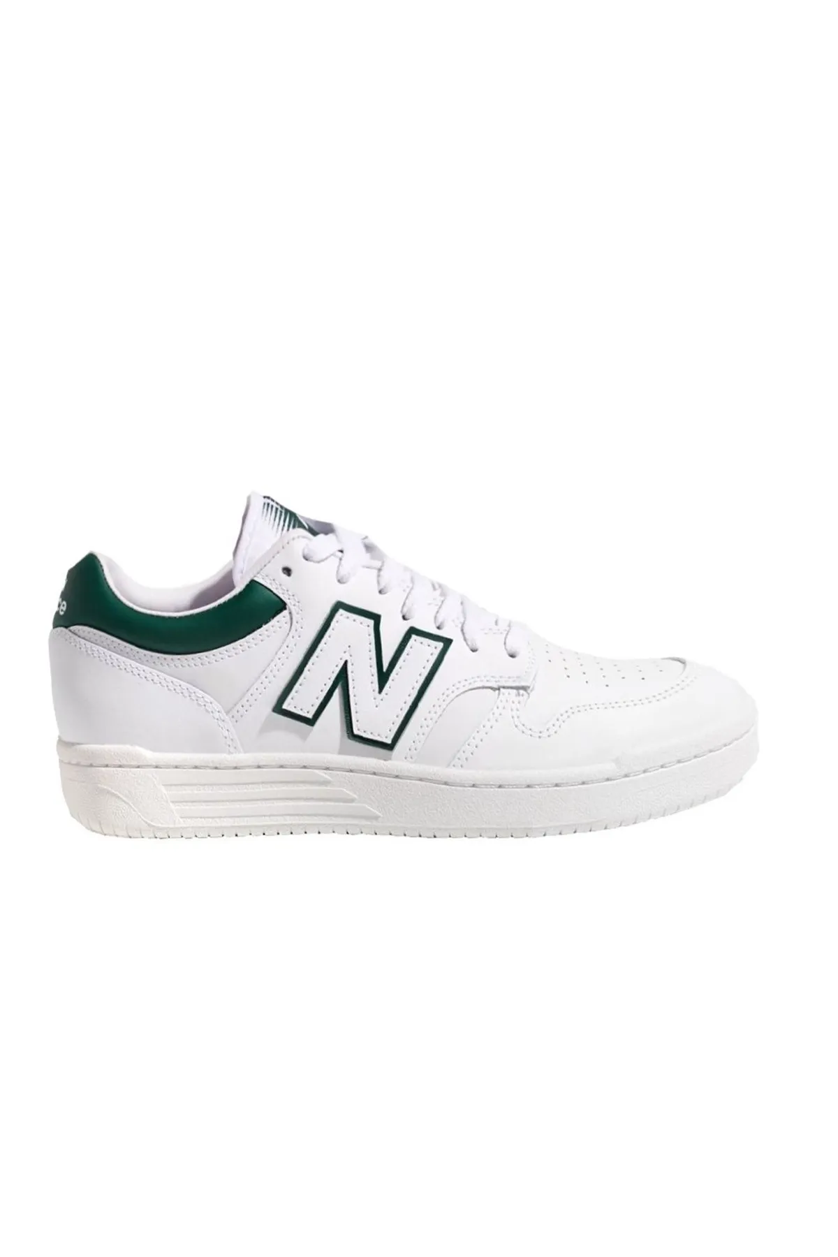New Balance  480 Weiße Unisex-Freizeitschuhe BB480LGT