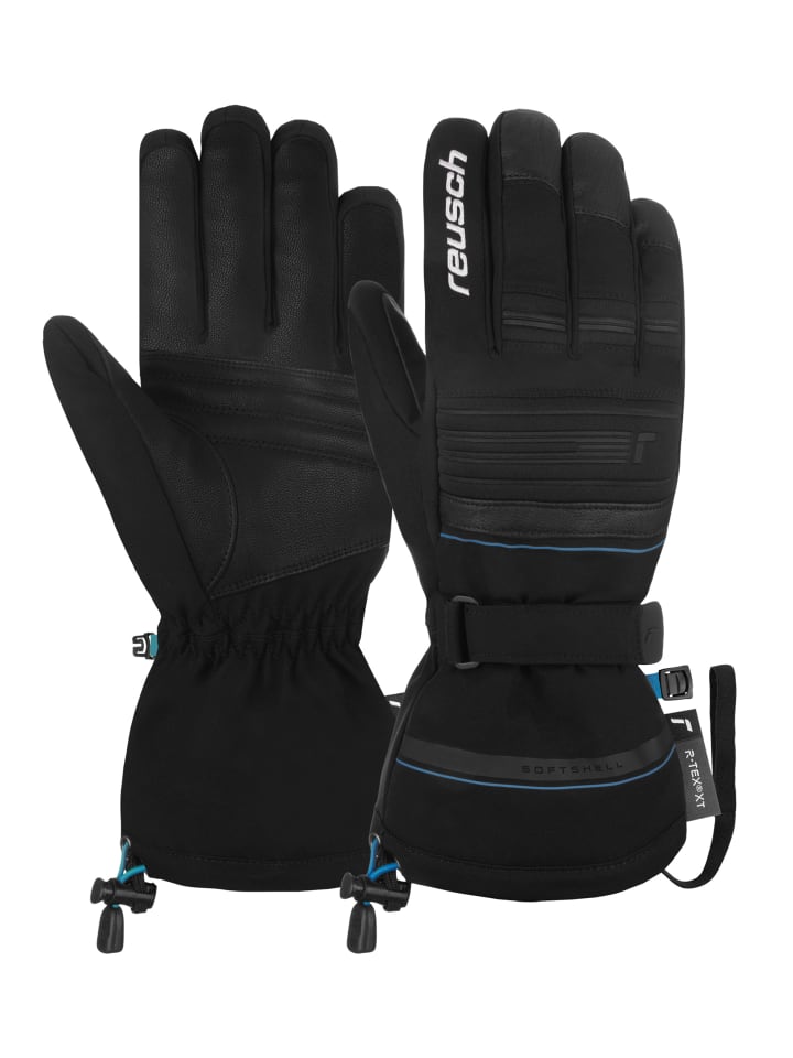Reusch Fingerhandschuhe Conan R-TEX® XT in 7760 black / brilliant blue günstig kaufen
