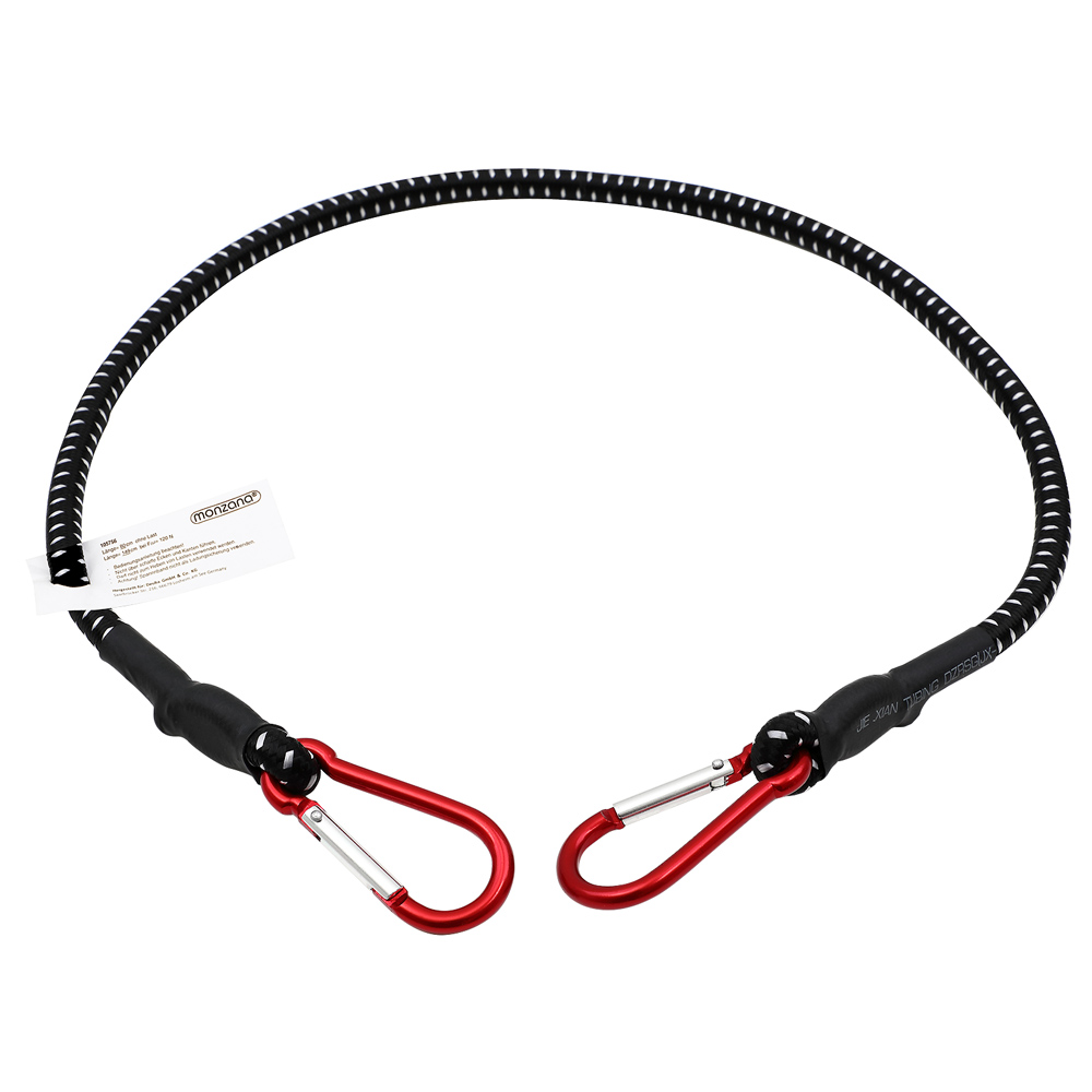 Casaria Deuba® Spanngummi Expander 100 x 1cm  schwarz / weiß / rot