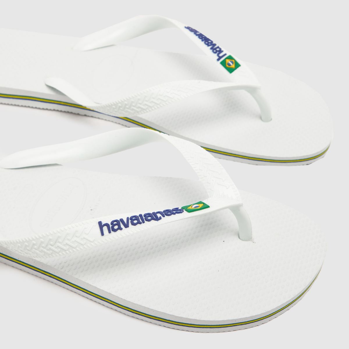 Havaianas brasil logós szandál fehér színben
