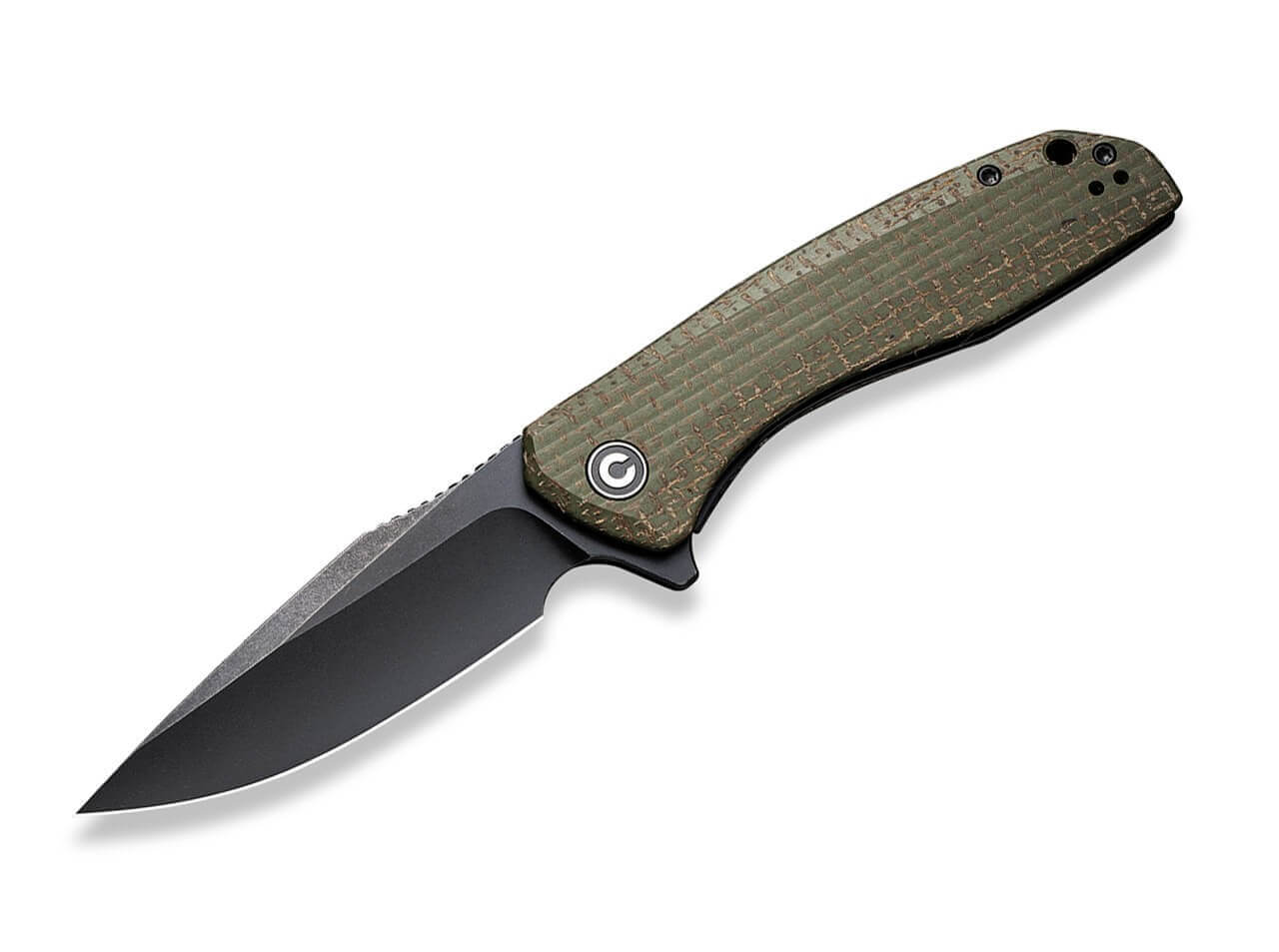 Baklash Coarse Micarta Green
