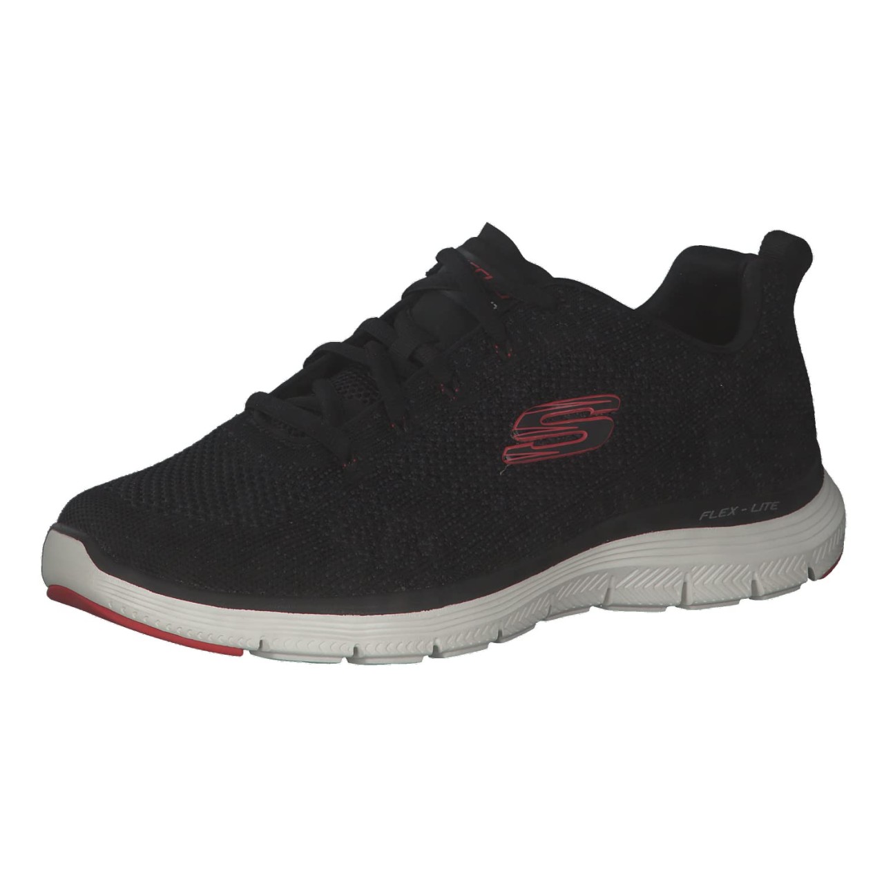SKECHERS Freizeit Schnürer schwarz