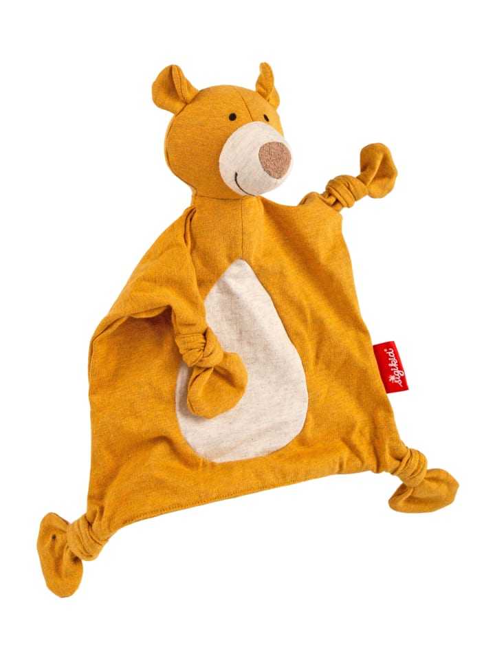 Sigikid Schnuffeltuch Bär in gelb günstig kaufen onesize
