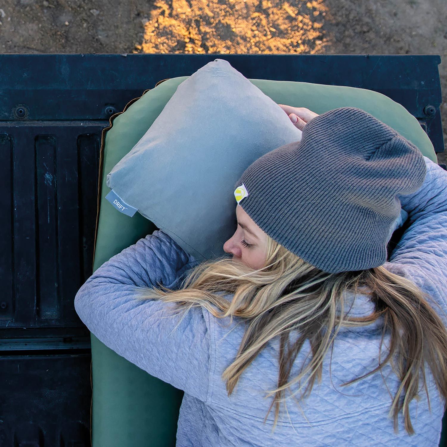 Drift Car Camp Pillow