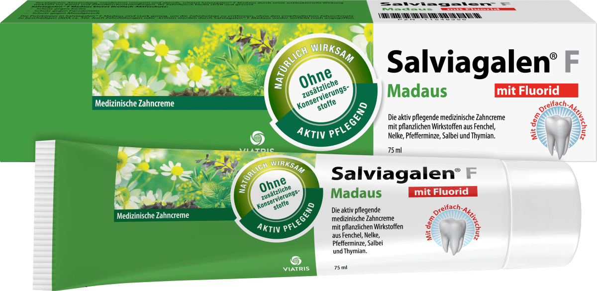 Zahnpasta Madaus F, 75 ml