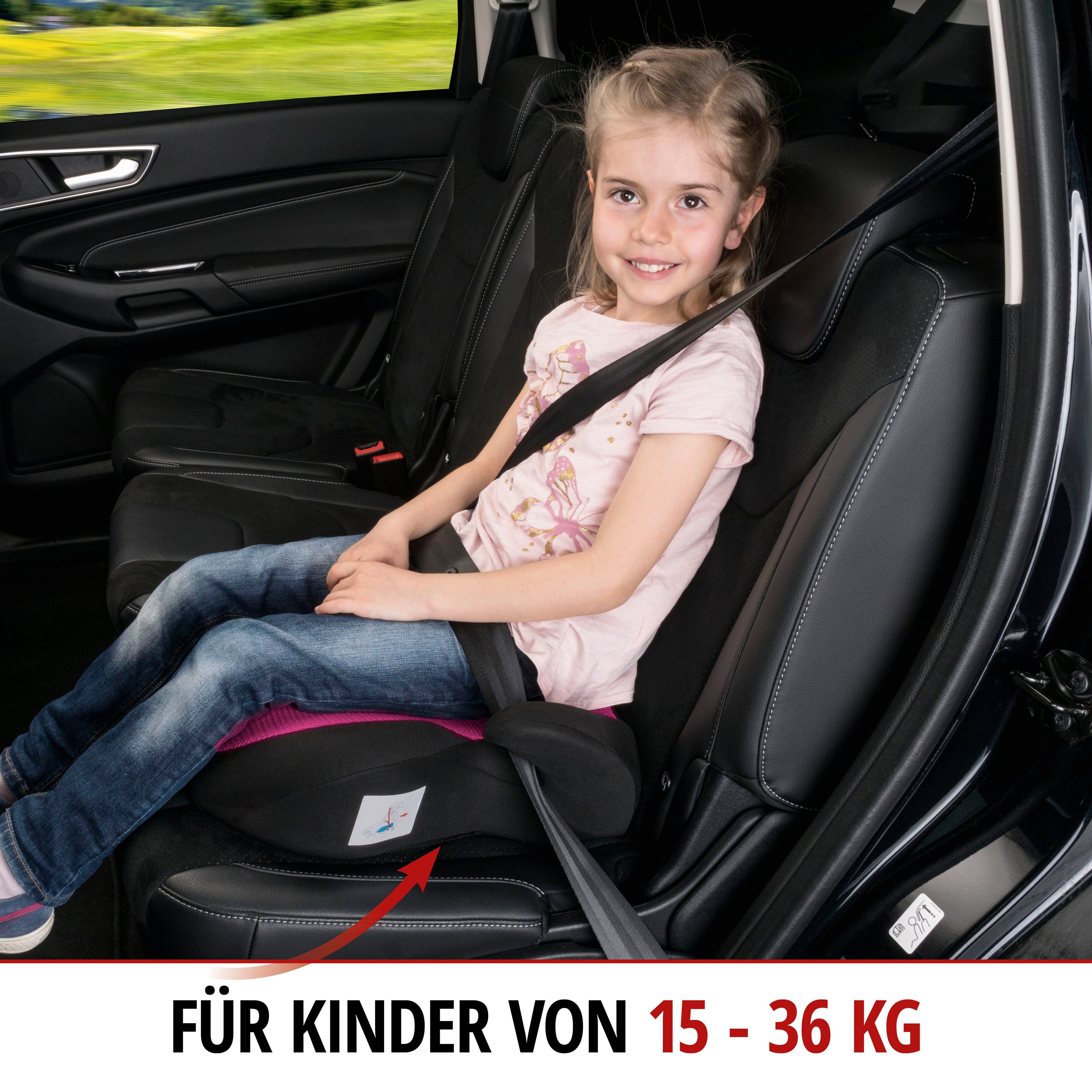 WALSER Kindersitzerhöhung Lino, ab: 15 kg, bis: 36 kg, für Kinder von 15-36 kg