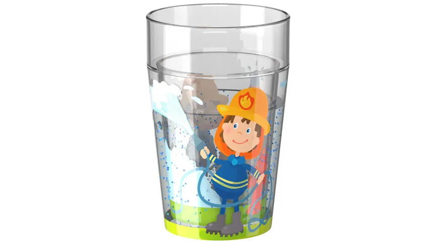 HABA Glitzerbecher Feuerwehr 303694