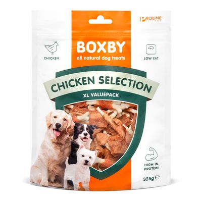 Boxby Snacks Hühnerauswahl