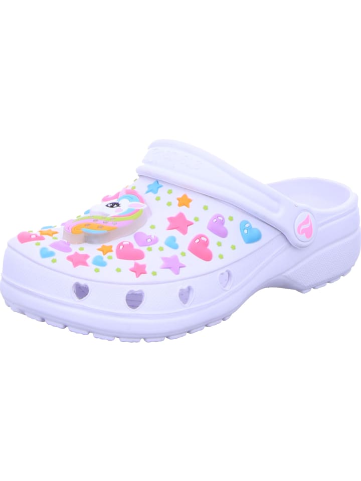 Skechers Pantoletten HEART CHARMER - UNICORN DELIGHT in white günstig kaufen