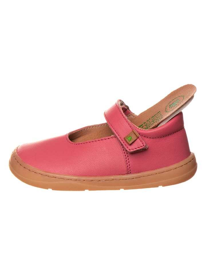 El Naturalista Leder-Barfußschuhe in Pink günstig kaufen
