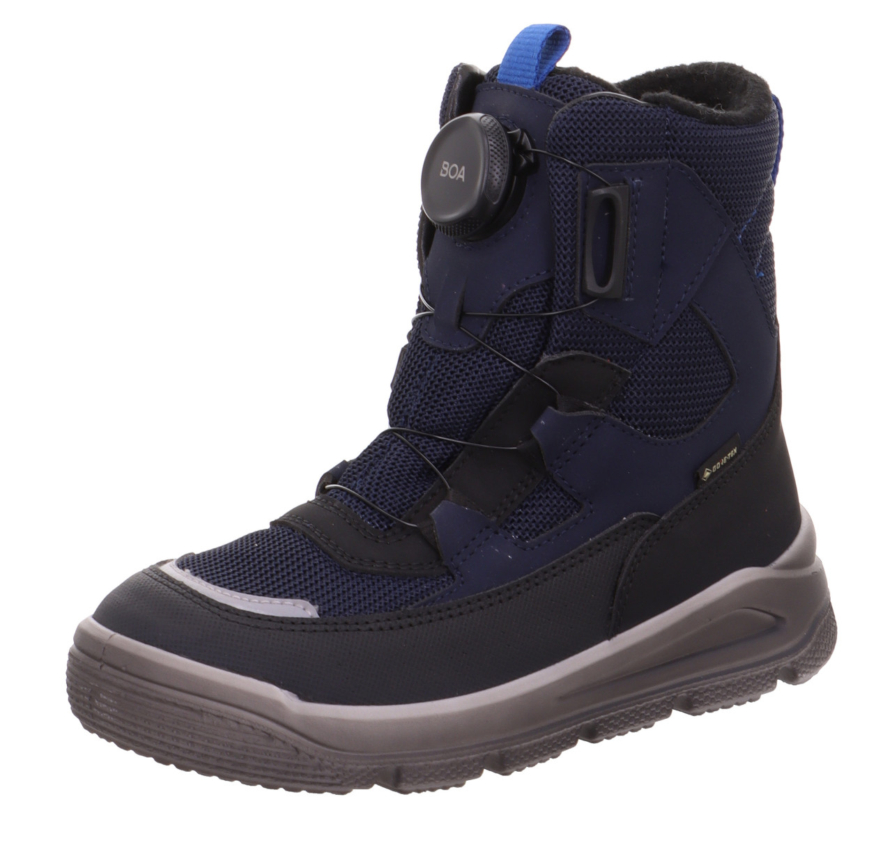 MARS - Schwarz/Blau Boots mit BOA® Drehverschluss