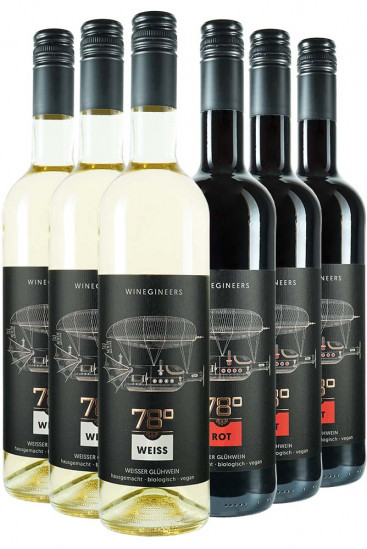 Glühwein Paket Rot & Weiß BIO - WINEGINEERS