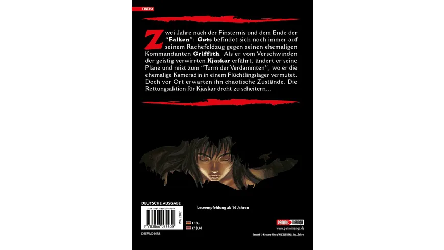 Berserk Max 10 - Das actiongeladene und genredefinierende Dark-Fantasy-Epos von Kentaro Miura