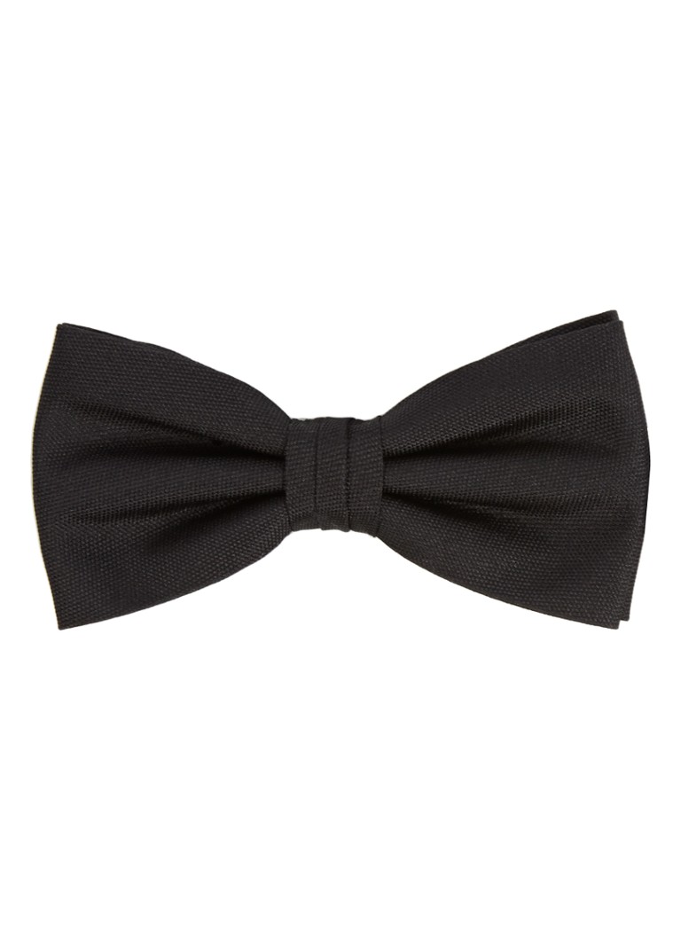 Profuomo Bow tie with piqué texture