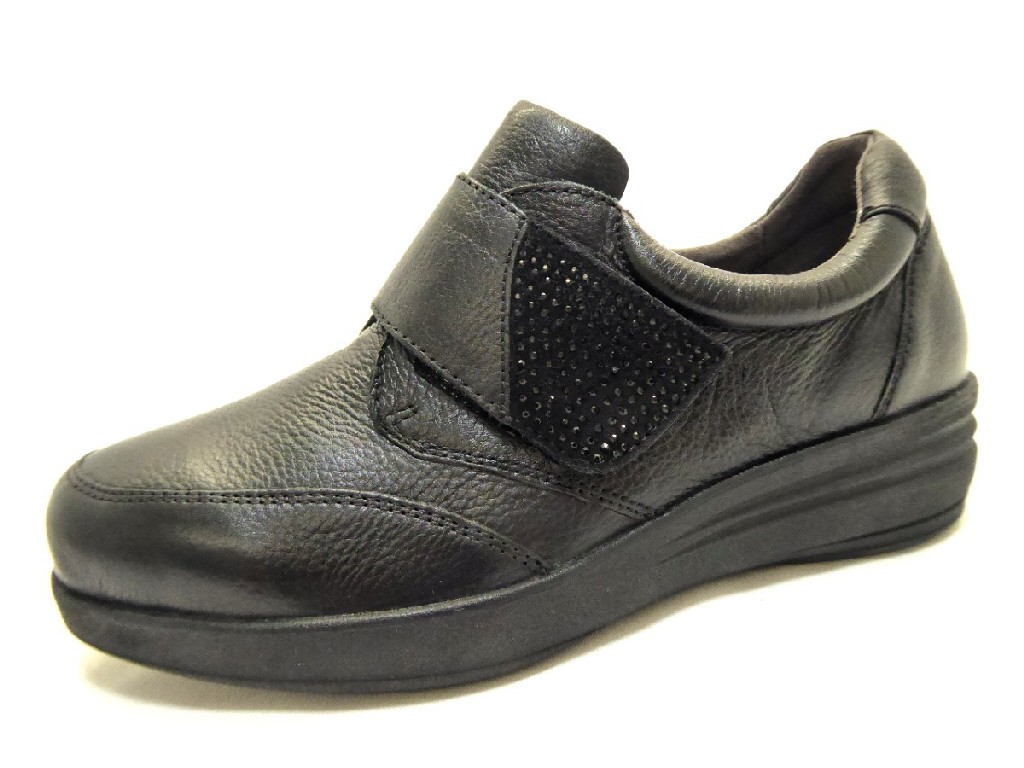 CAPRICE Komfort Slipper schwarz