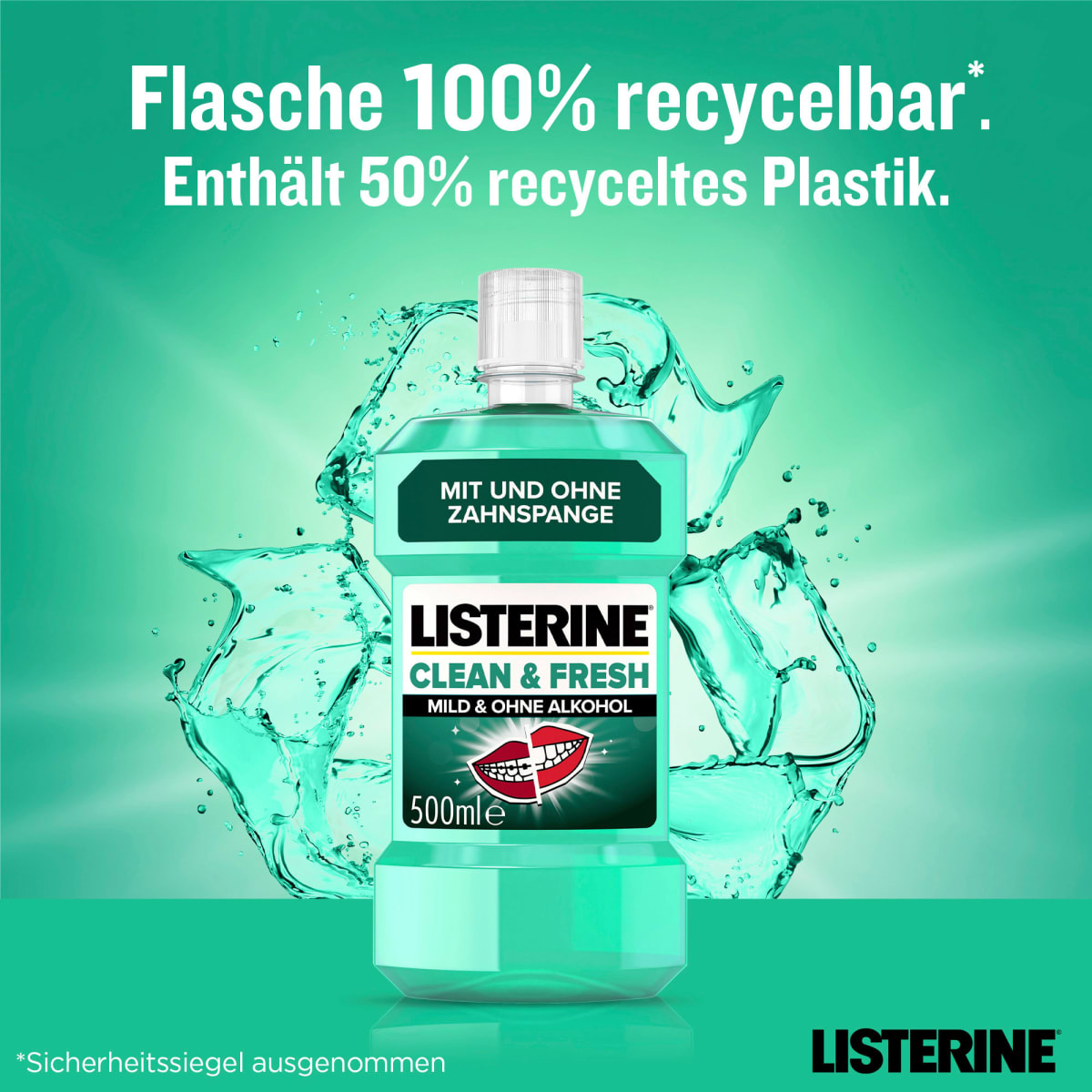 Mundspülung Clean & Fresh, 500 ml
