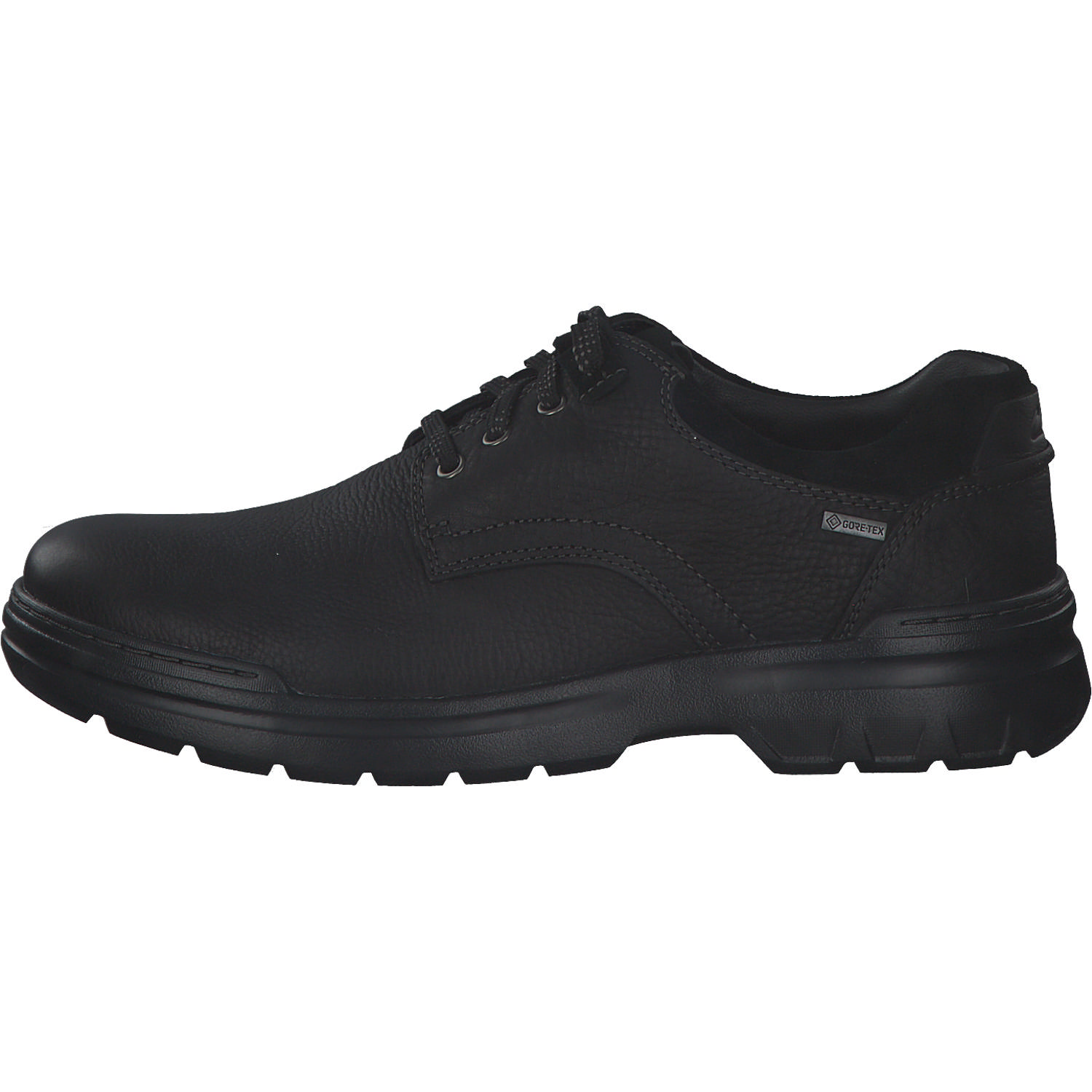 Clarks Rockie2 LOGTX 2616, Business-Schnürschuhe, Herren, BLACK LEATHER