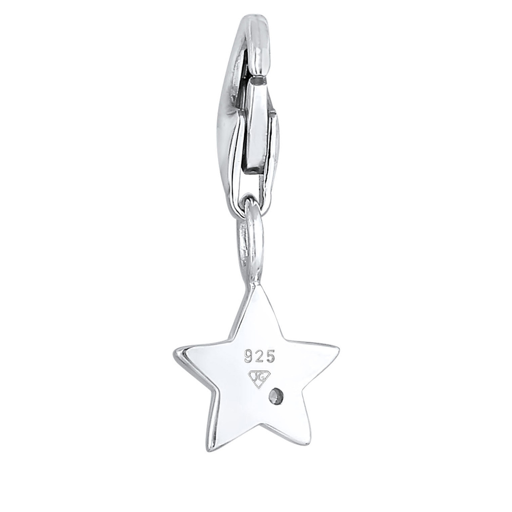 Nenalina Nenalina Amulette Blogueur Dames Star Astro Trend avec pierre de zirconium en arg Pendentif
