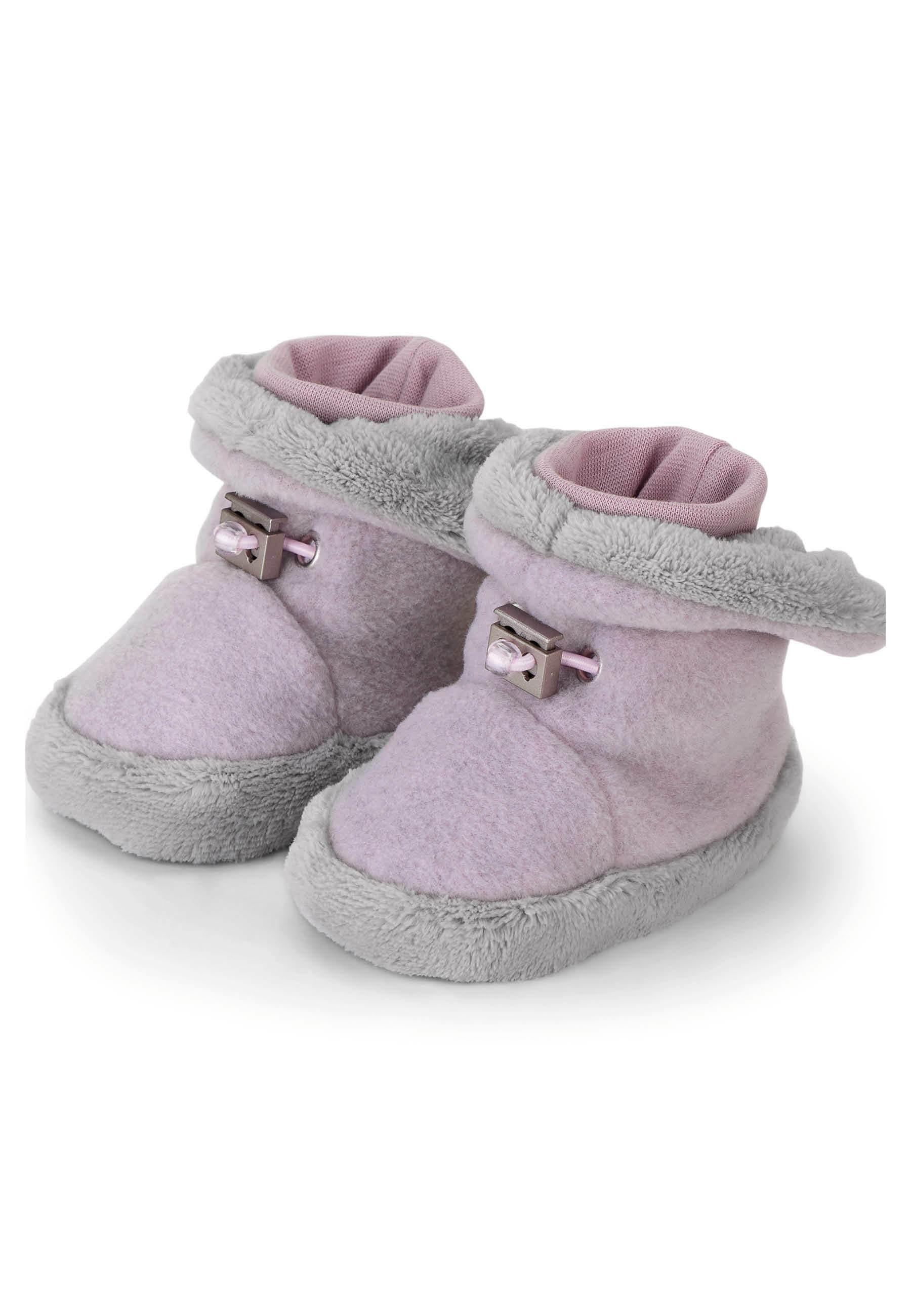 Babyschuhe in verschiedenen Unifarben
