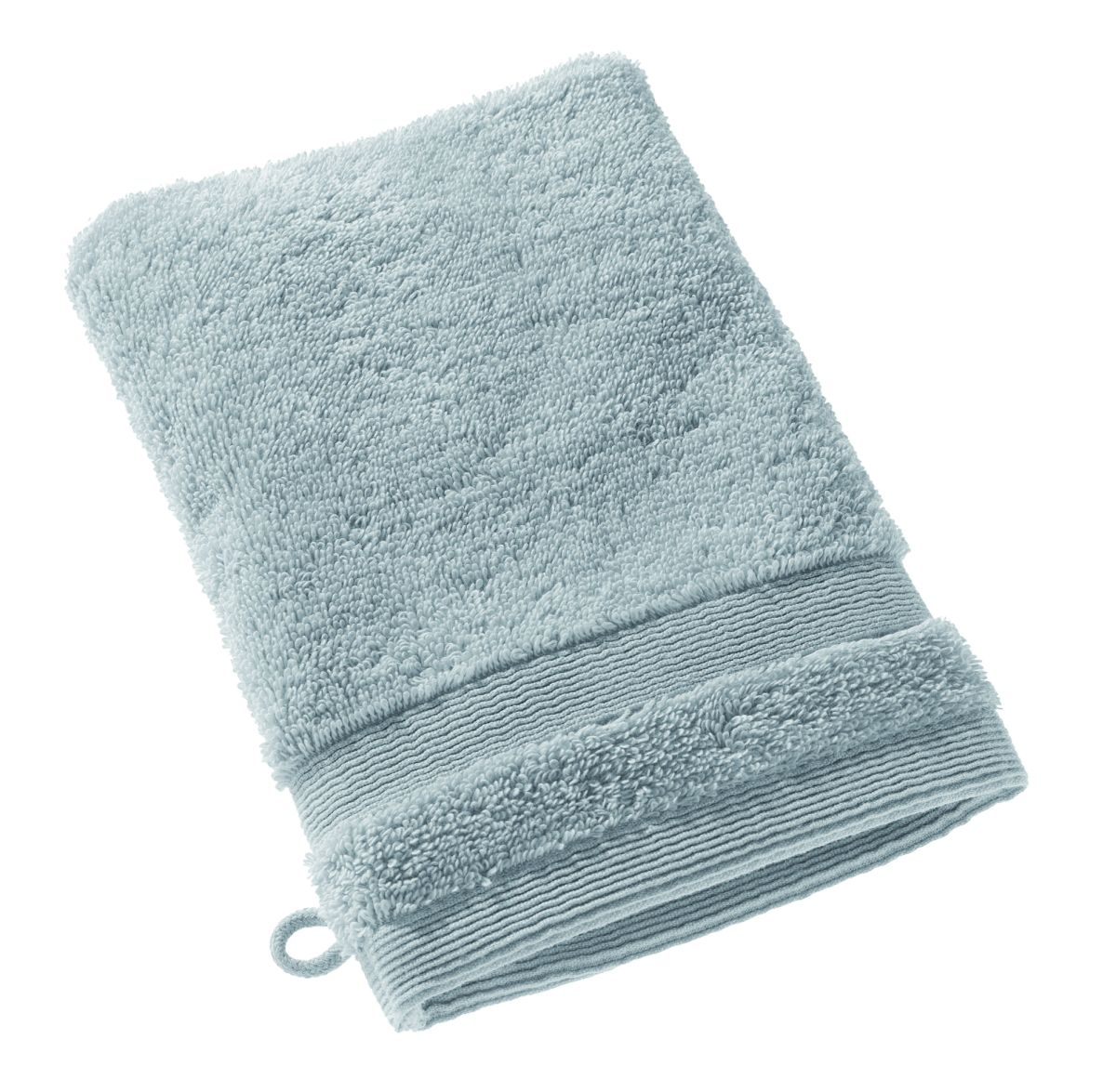 Schöner Wohnen Waschhandschuh Cuddly Grau 16 x 21 cm