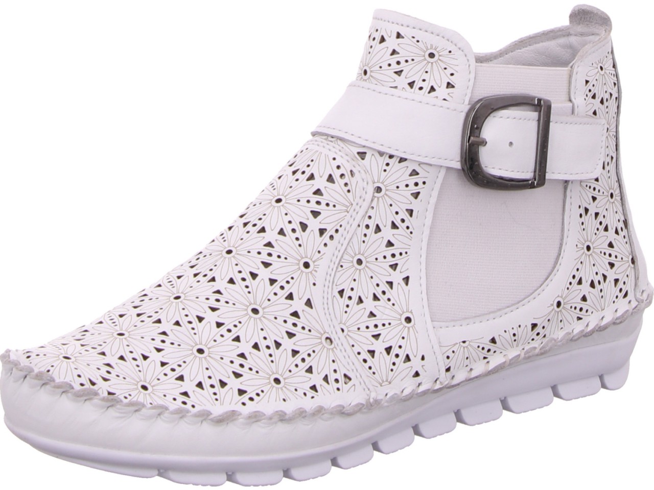 GEMINI Stiefeletten weiss