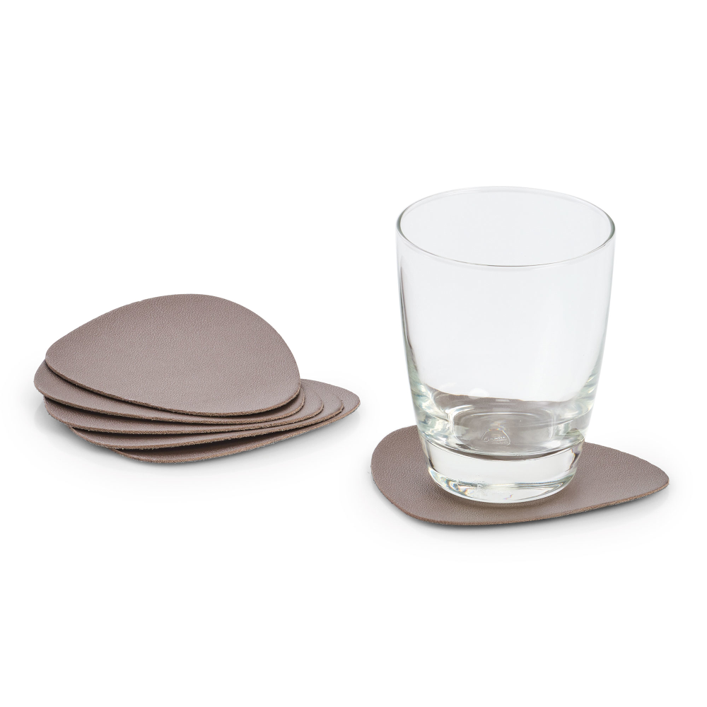 Untersetzer-Set 6-teilig taupe