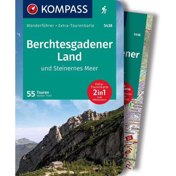 KOMPASS WF BERCHTESGADENER LAND UND STEINERNES MEER - Wanderführer