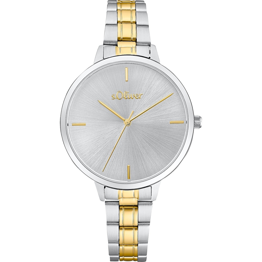 s.Oliver Montre pour femme Acier inoxydable Montre