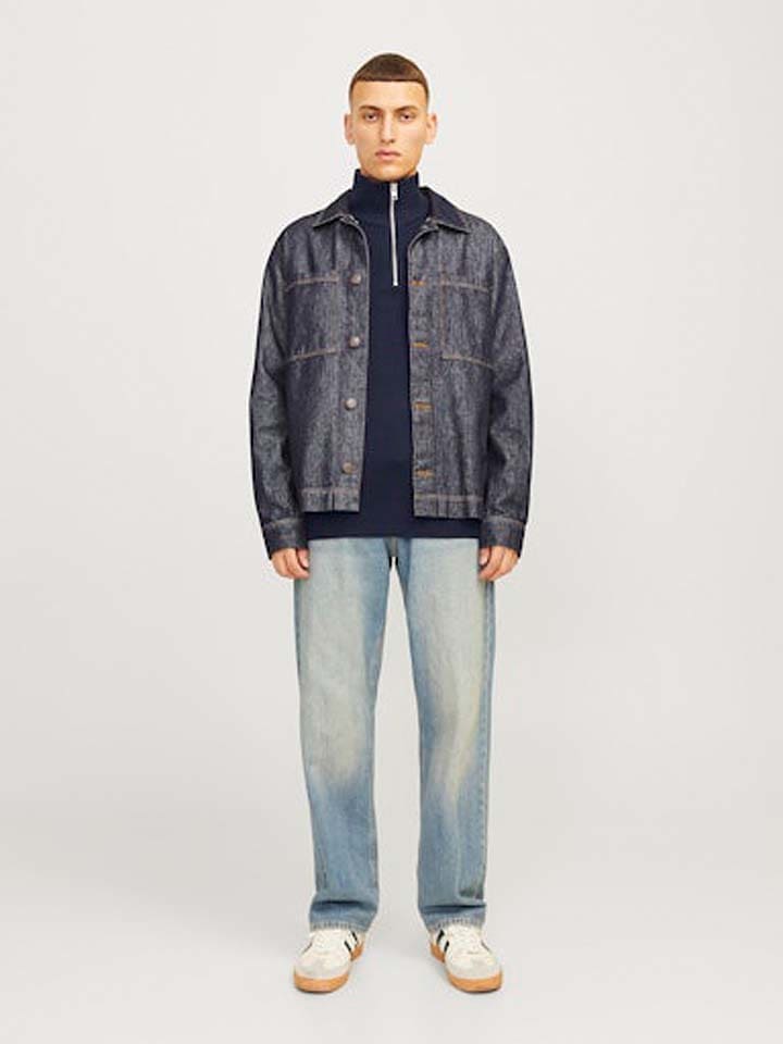 Jack & Jones Pullover in Dunkelblau günstig kaufen