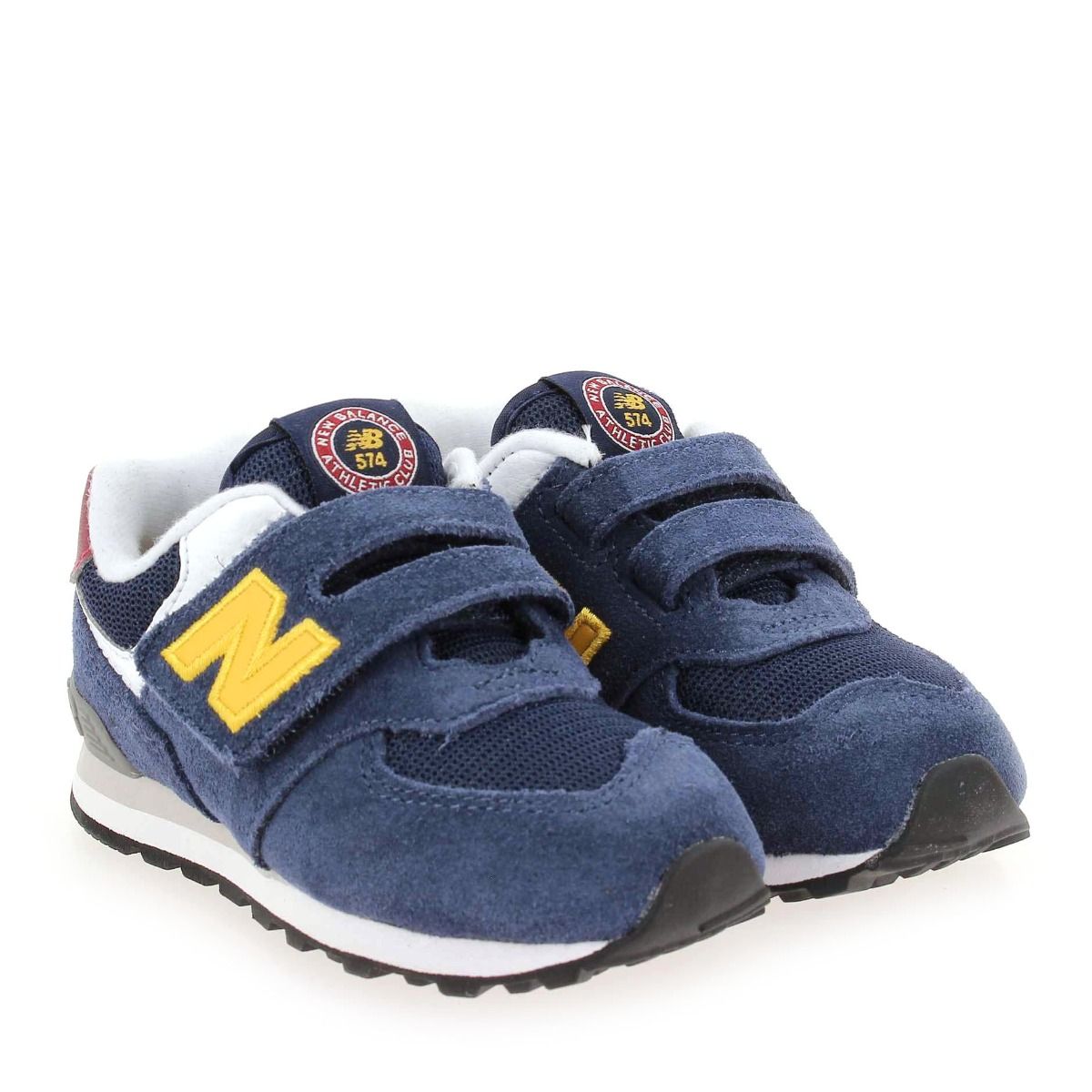 New Balance  574 HW1 VELCRO - Marine Jaune